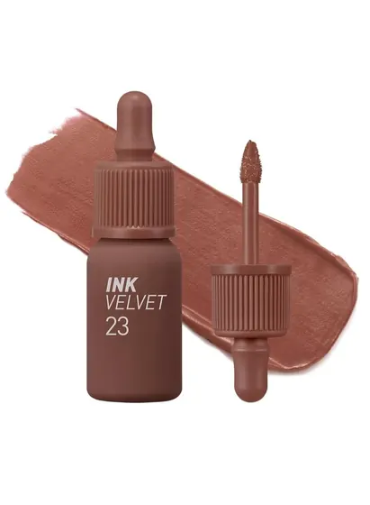 Peripera Ink the Velvet Lip Tint #023 NUTTY NUDE |4g
