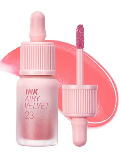 Peripera Ink Airy Velvet Lip Tint #023 IN THE PEACHLIGHT | 0.14 fl oz