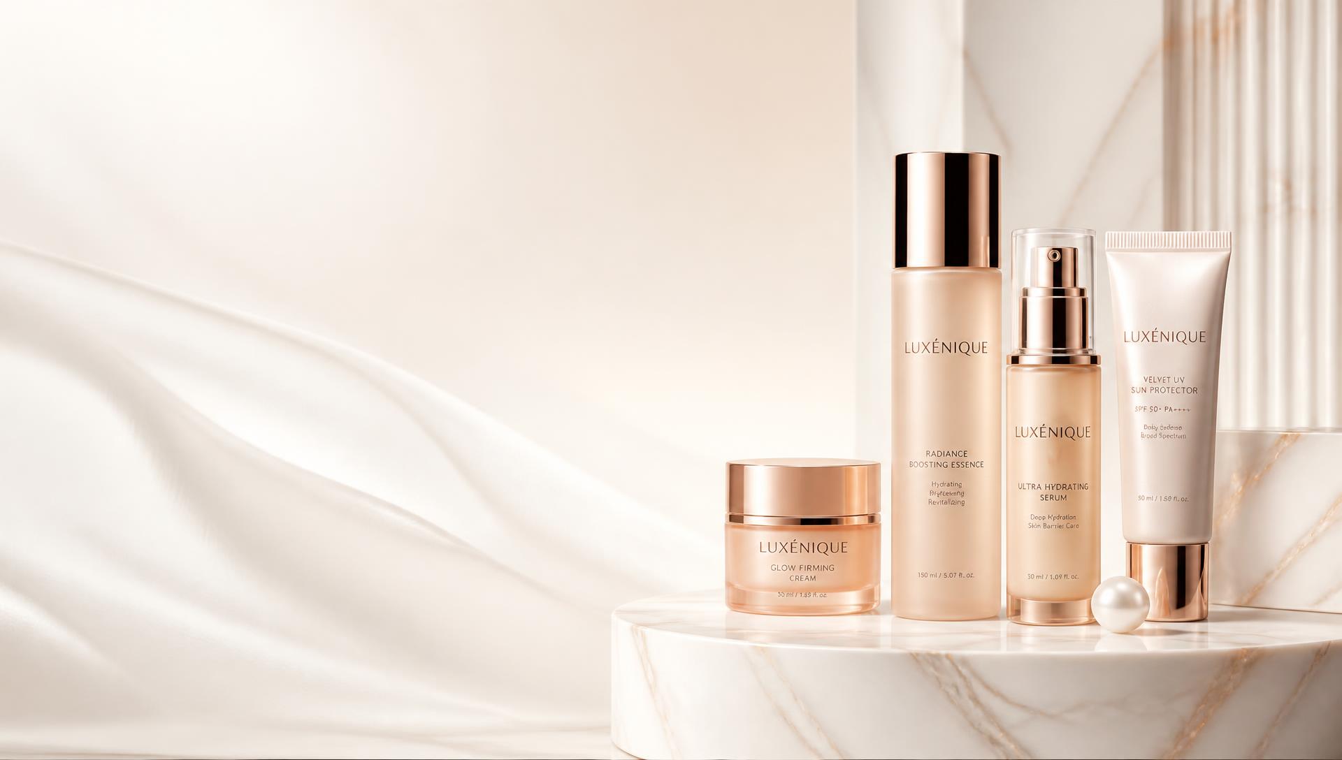 Gulf Glam curated beauty products